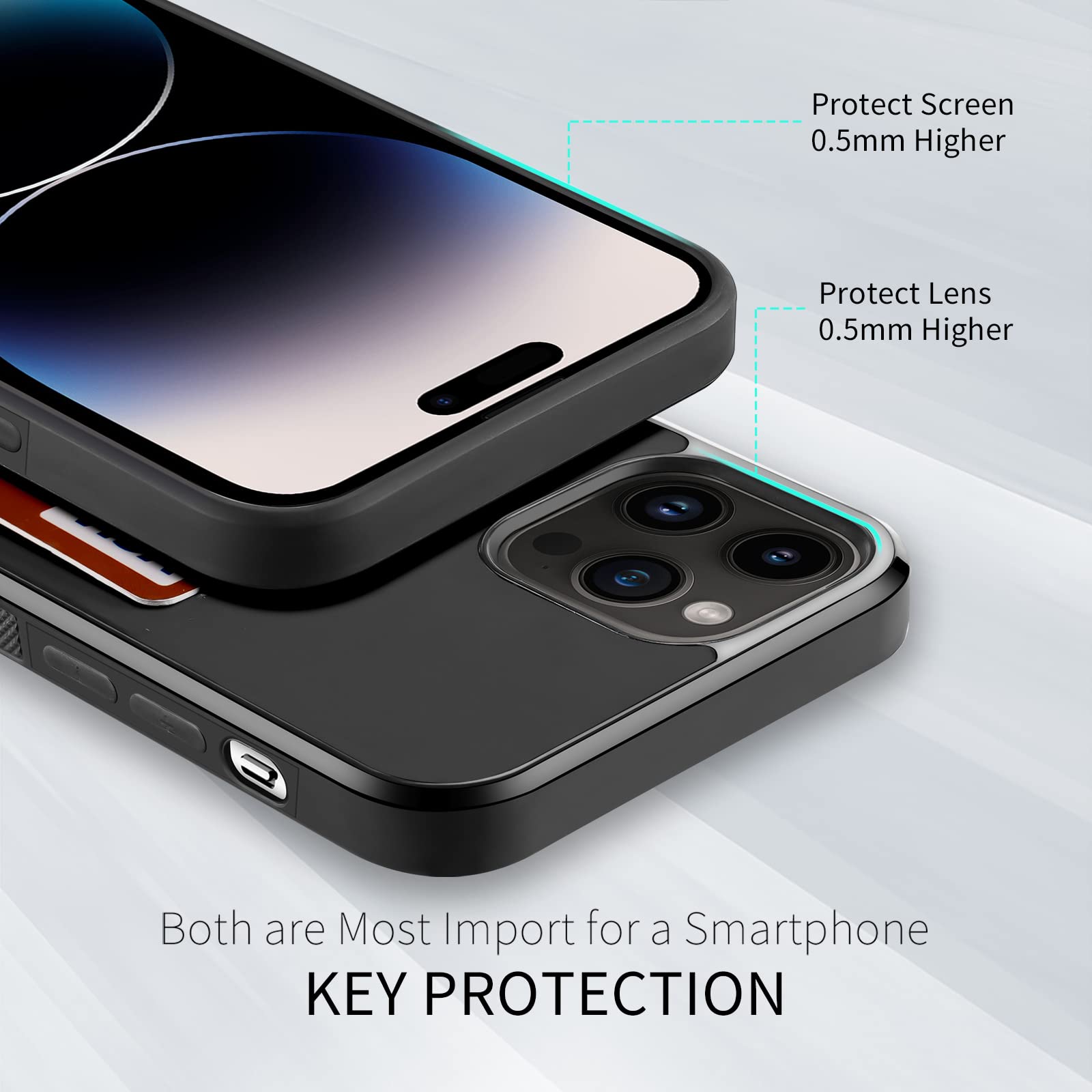 Amazon.co.jp: 【背面カード収納付】 iPhone 14 Pro Max ケース カード  