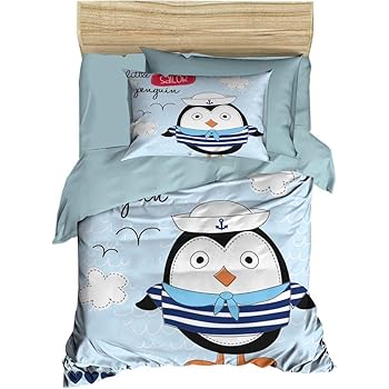 penguin crib bedding set