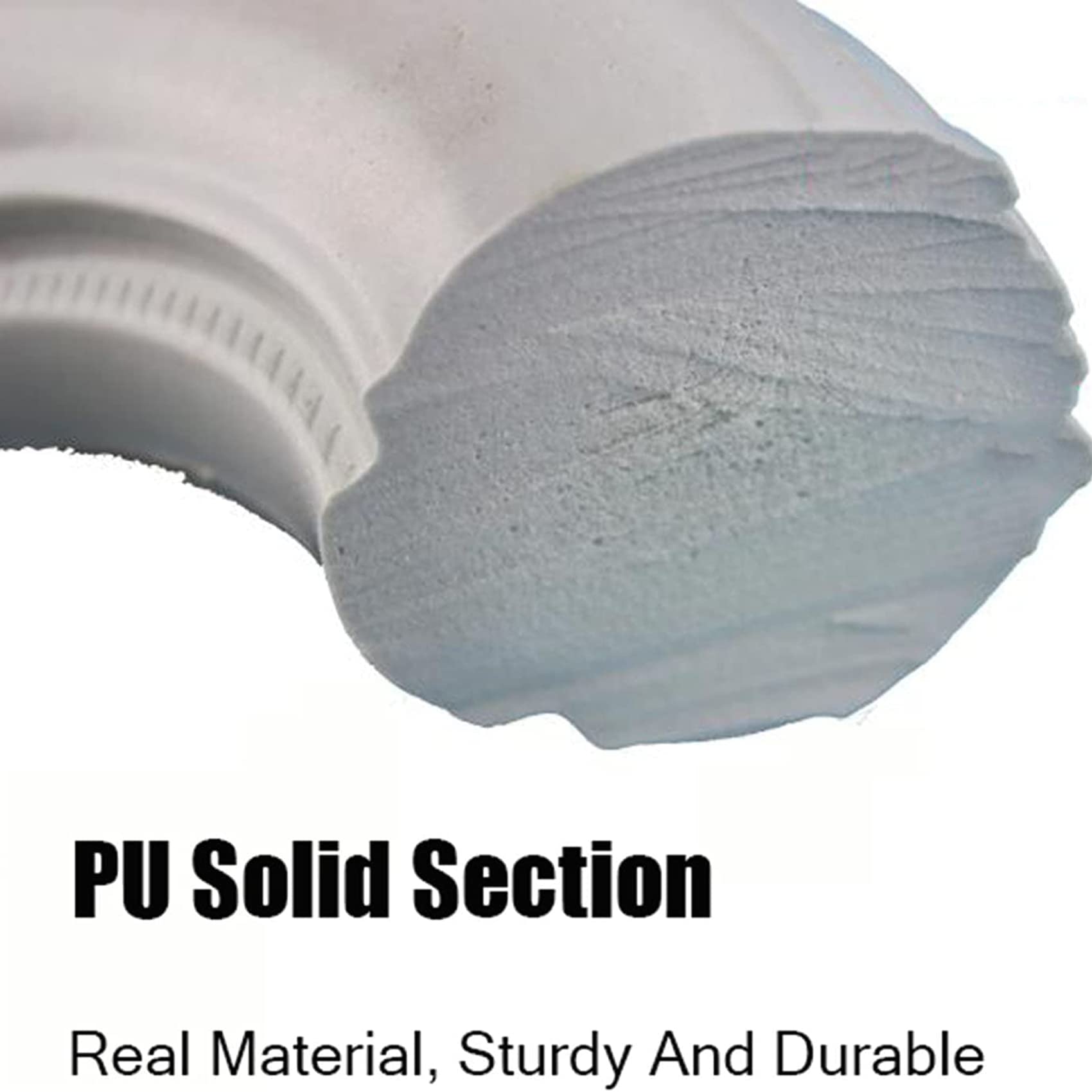NLAVW 2 uds Rueda Trasera para Silla de Ruedas de 12 Pulgadas, Ruedas para Silla de Ruedas no inflables y a Prueba de pinchazos, Ruedas Grises rodamientos Fuertes