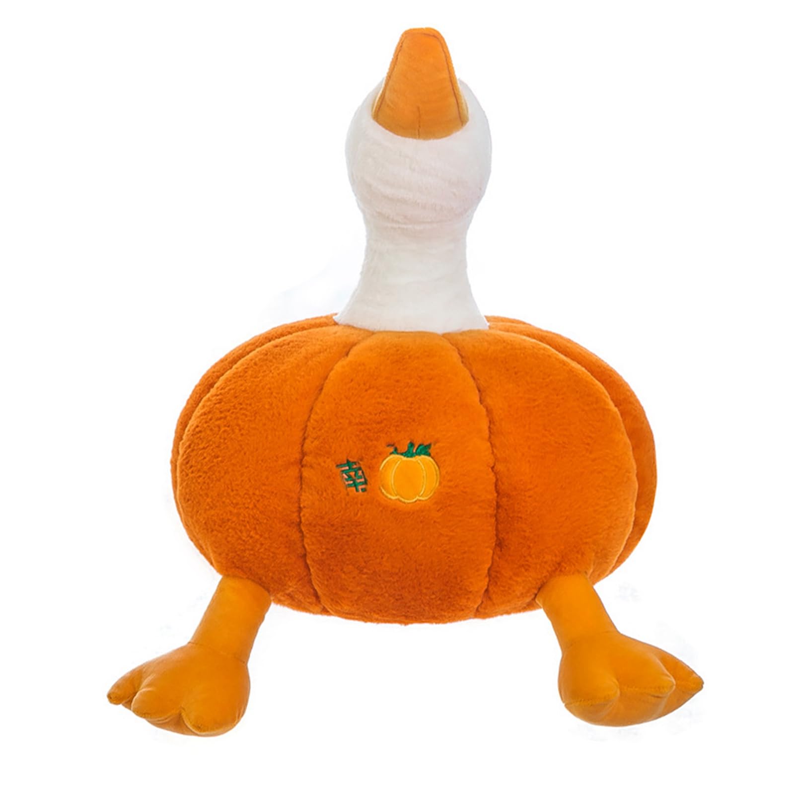 Cuscino per Bambola di Peluche di Zucca di Cartone Animato Morbido Tessuto Elastico per Bambini Che Dormono 1 unità (55 cm/21,7 pollici)