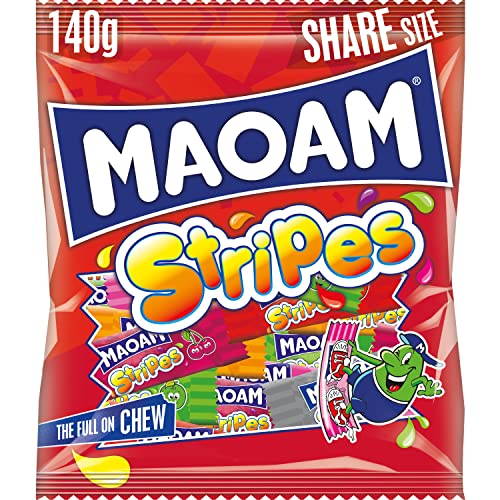 Maoam Stripes Fruit Sweets 140g