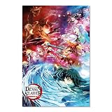Grupo Erik Poster Demon Slayer - Laminas decorativas 61x91,5 cm