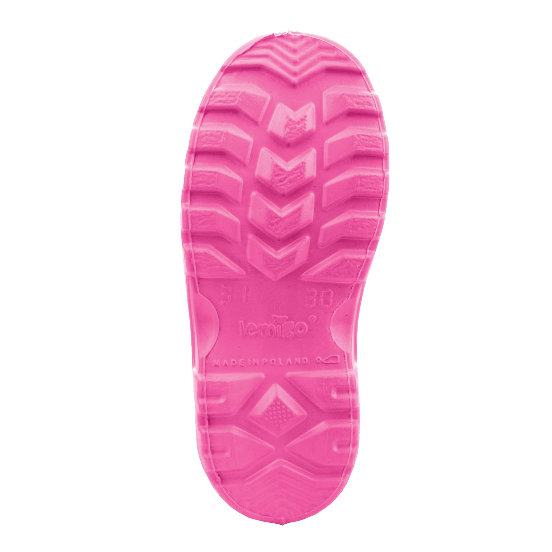 LEMIGO Lekkie kalosze dziecięce z EVA unisex z wyjmowanym ocieplaczem TERMIX 22-37 EU (Fuksja, 32/33)