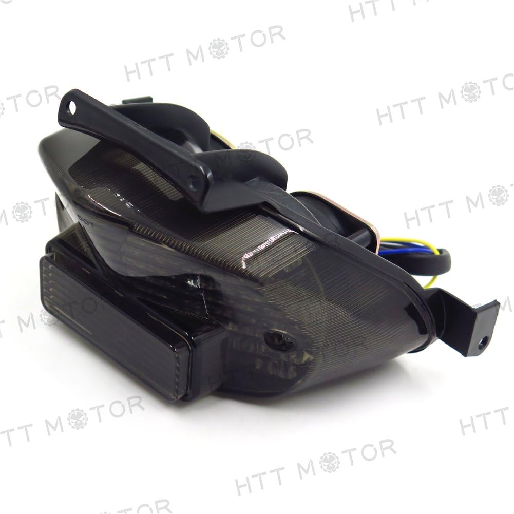 MT186-SK Smoke Led Tail Light Brake Light with Integrated Turn Signals Indicators Compatible with Suzuki 2001-2003 GSX-R600/ 2000-2003 Suzuki GSX-R750/ 2001-2002 Suzuki GSXR 1000