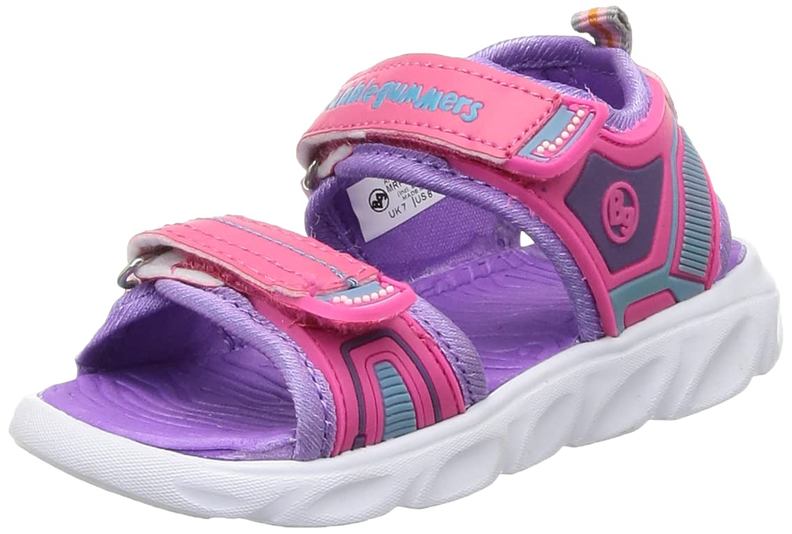 Bubblegummers Unisex Kids Knit Toodler Pink Flat Sandal (1615412), 10 Kids UK (B095X647N1) Amazon Price History, Amazon Price Tracker