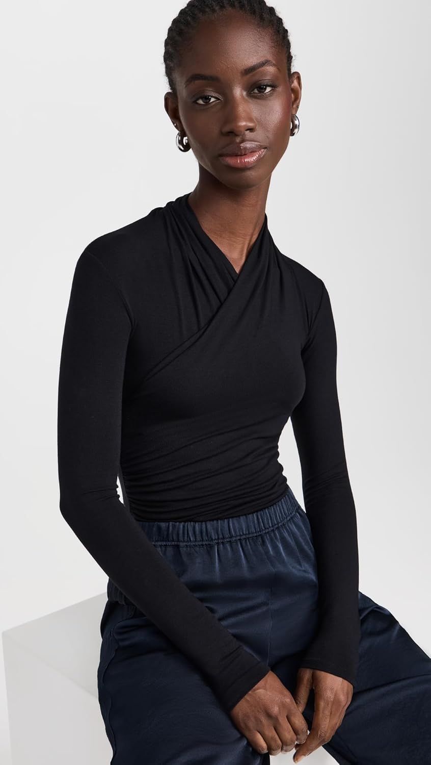 Vince Women's Fixed Wrap Top - Image 2