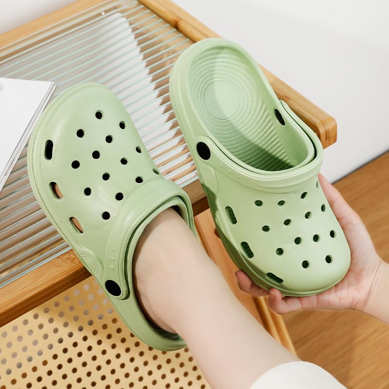 Image of Alexvyan (40-41 UK (6 Number-IND) Women with Extra Comfort Cushion & Washable Clogs Sandal Slippers Flip Flops House Hold Garden Daily Use for Women Girls
