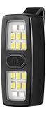 Small Rechargeable EDC Flashlight, Clip on Running Lights Gift for Runners, Safety Bike Lights for Dog Walking at Night, Hands Free Running Accessories Gear for Women Men