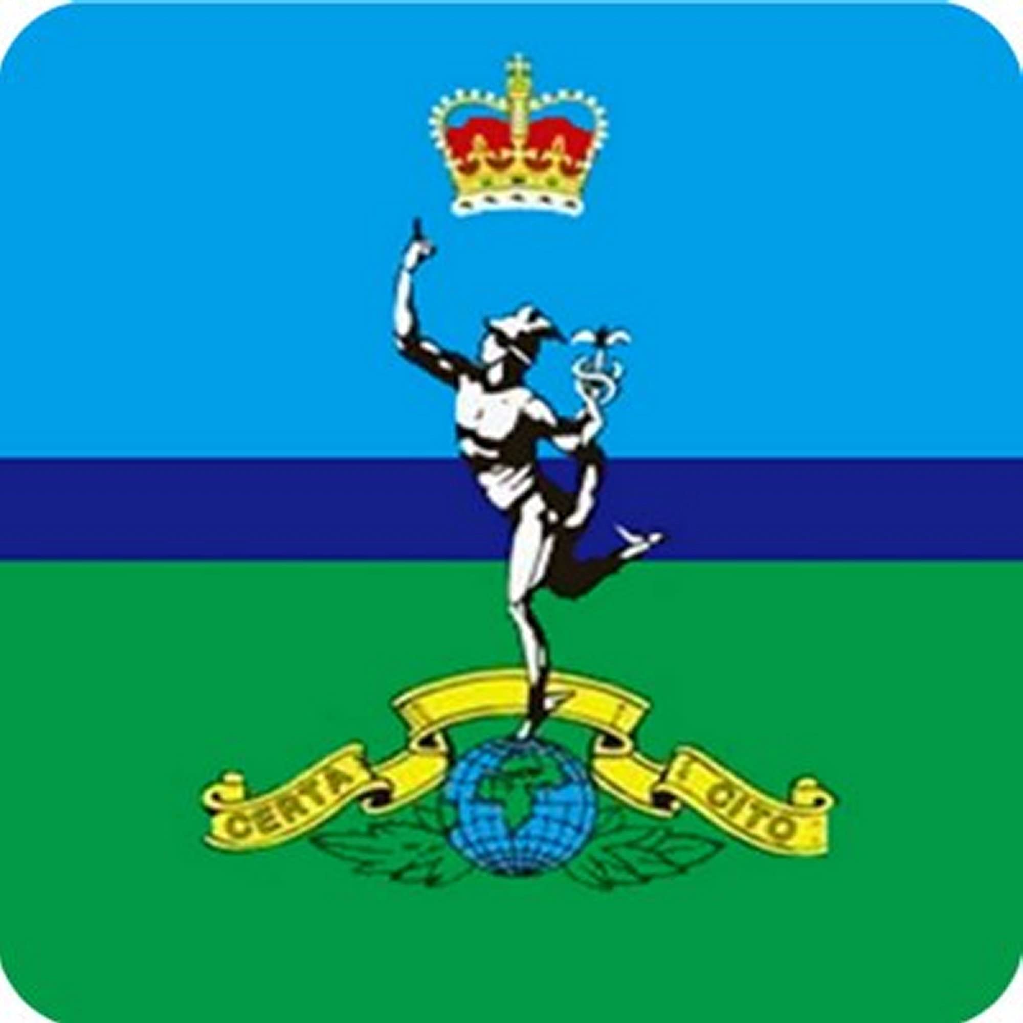 Royal Signal Corps Military Square Fridge Magnet Fantastic Souvenir
