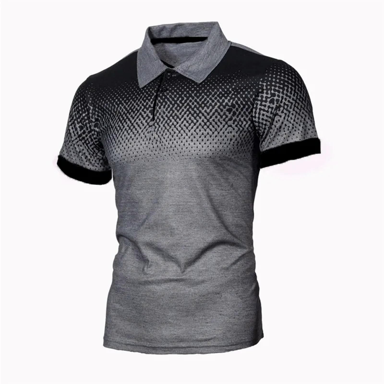 T Shirt Uomo Uomini Stampa Corsa Nuovo Abbigliamento Ssumento Stampe Chuadifica in Cassi-Nero-XXXL