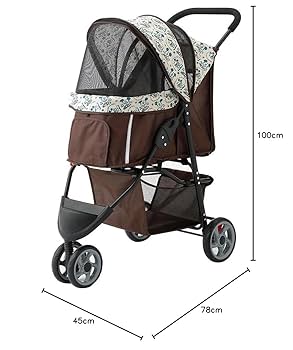 Amazon.co.jp: カインズ(CAINZ) ペット用カート 幅45cm 奥行78cm