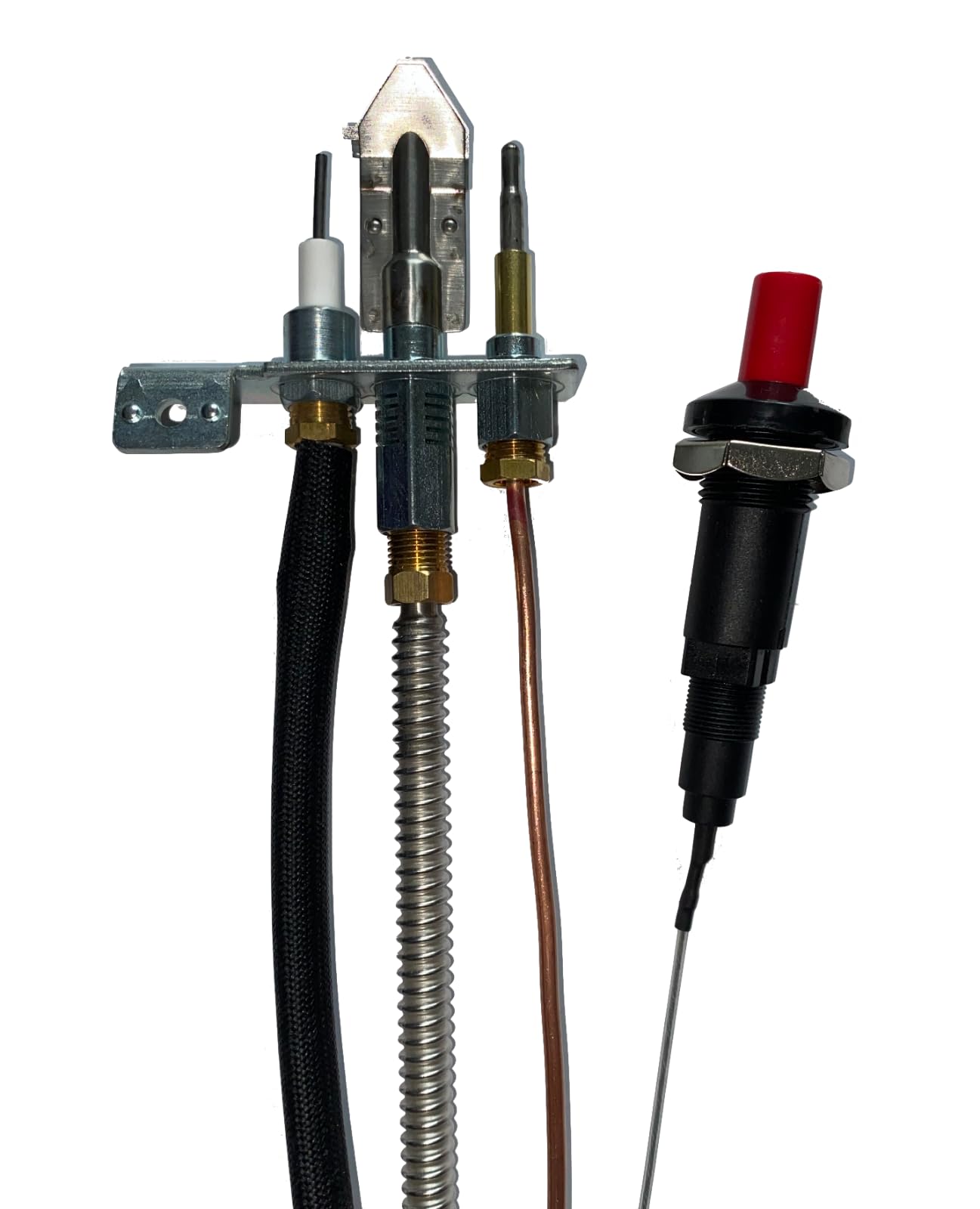Tandoor Pilot Montage Kit met Gas Valve en Knop Volledige Kit