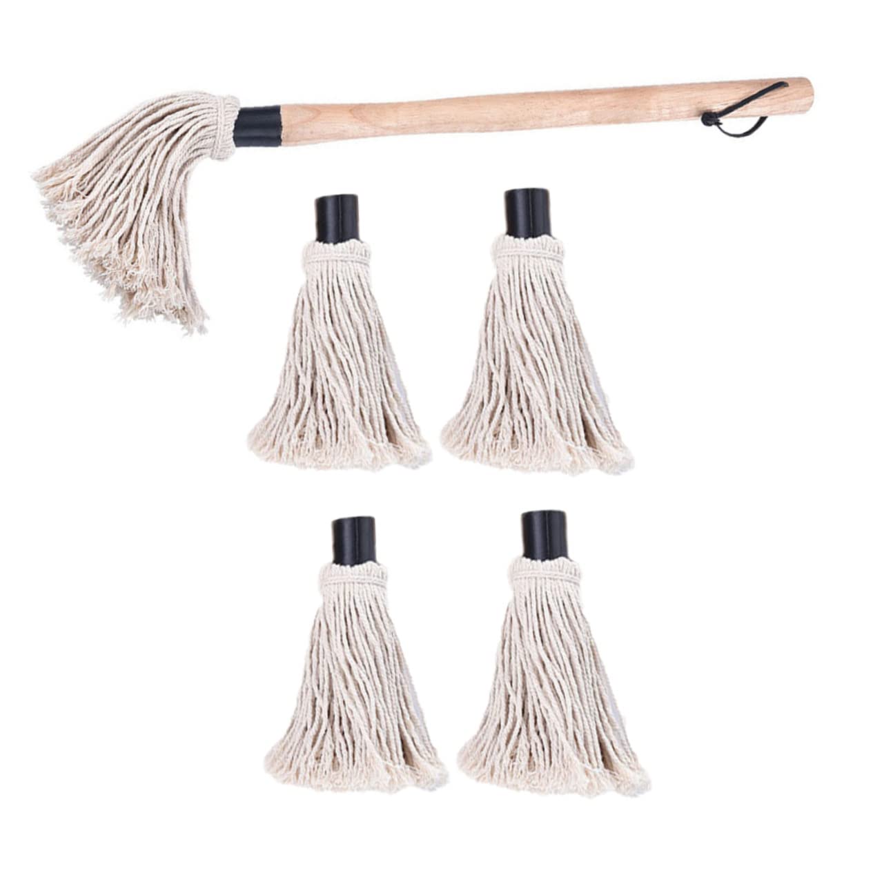 FUNOMOCYA 1 Set Oil Brush for Barbecue Baking Convenient Kitchen Cooking Tools with Random Hook Style Detachable Brush Heads for and Use