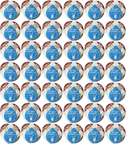 Tassimo Costa Caramel Latte Pods (Total 48 Pods SOLD LOOSE NO COFFEE PODS)