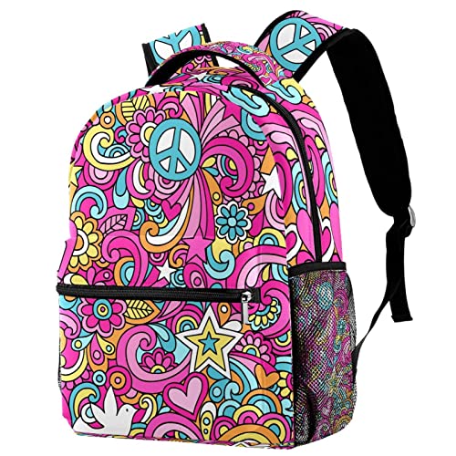 Sac à dos de voyage ergonomique et coloré pour soulager le dos des filles et garçons