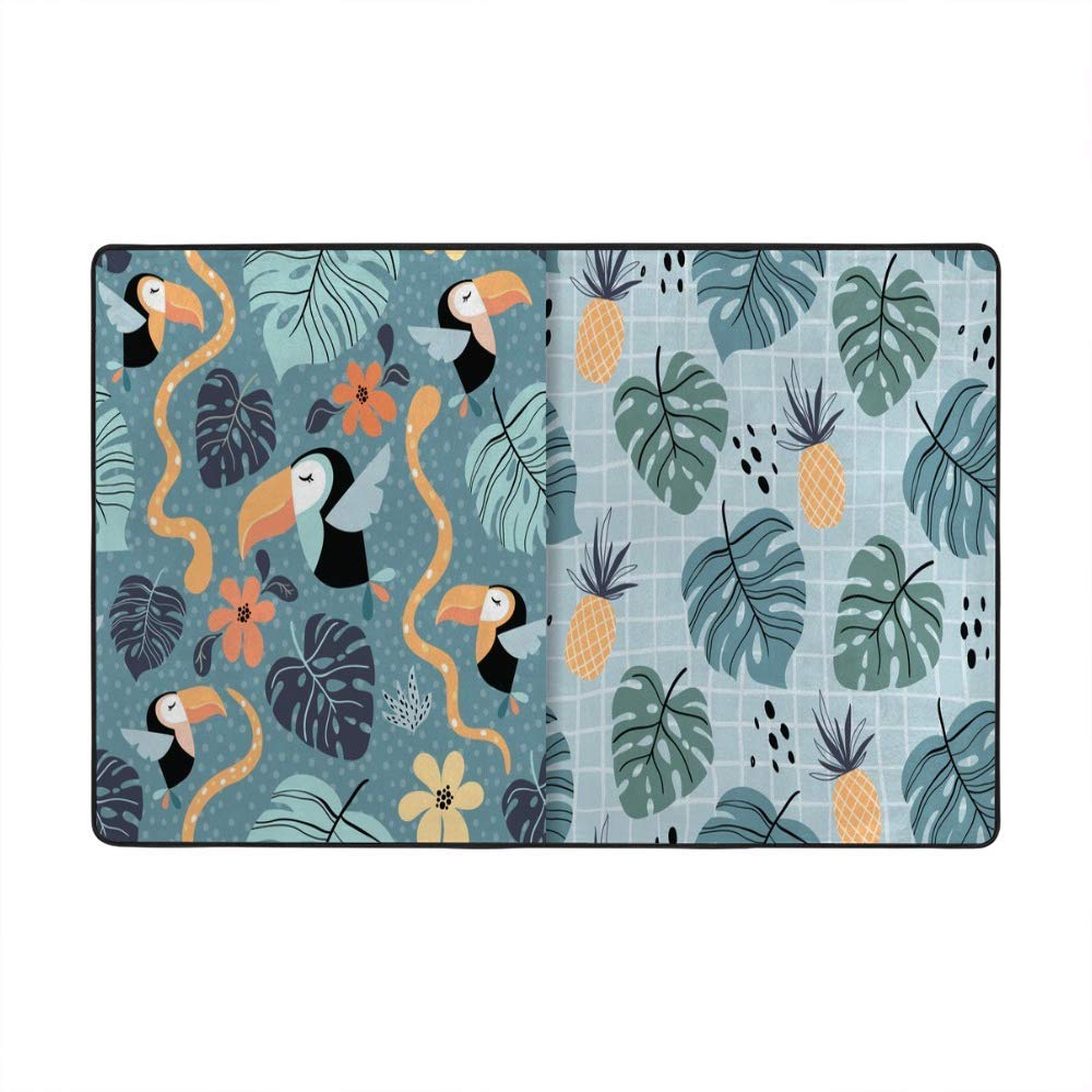Tapis de sol facile à nettoyer pour chambre et cuisine 183x122