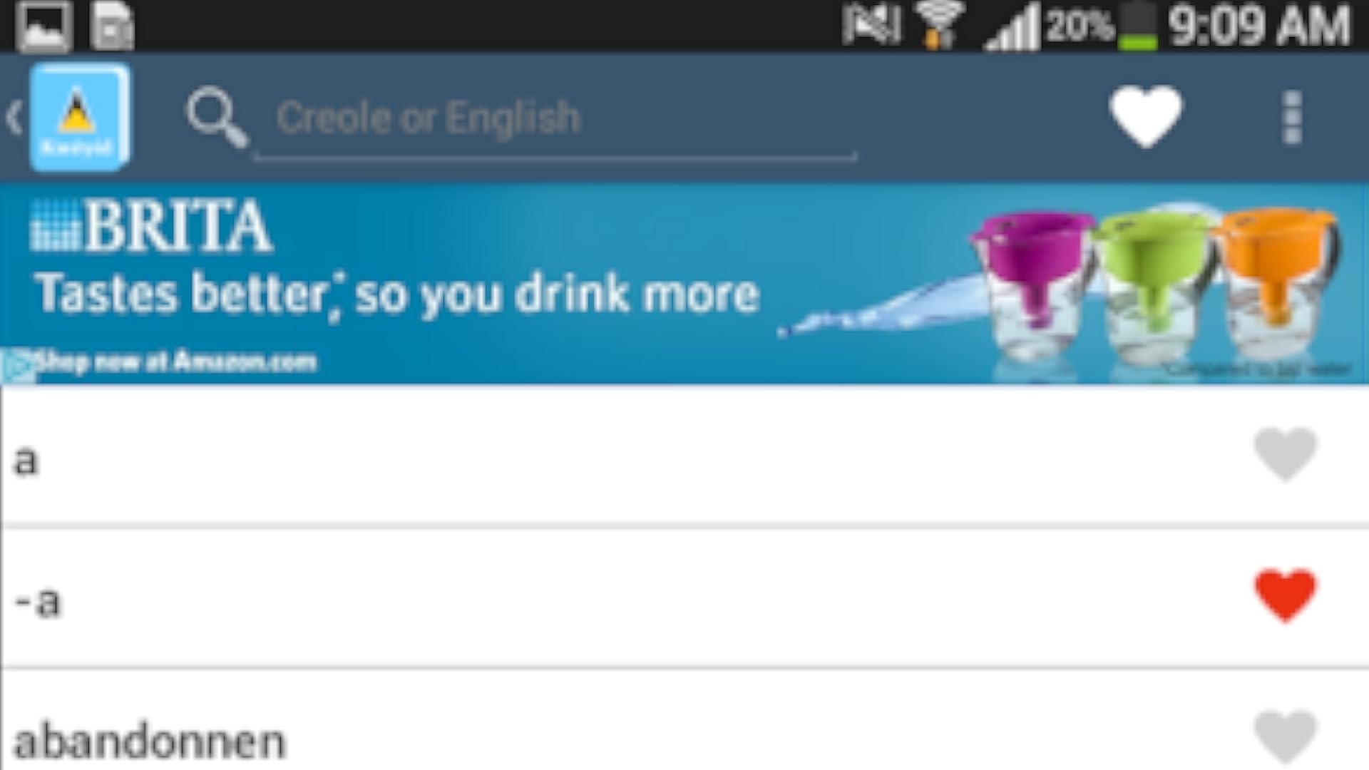 St. Lucian Creole Dictionary App on Amazon Appstore