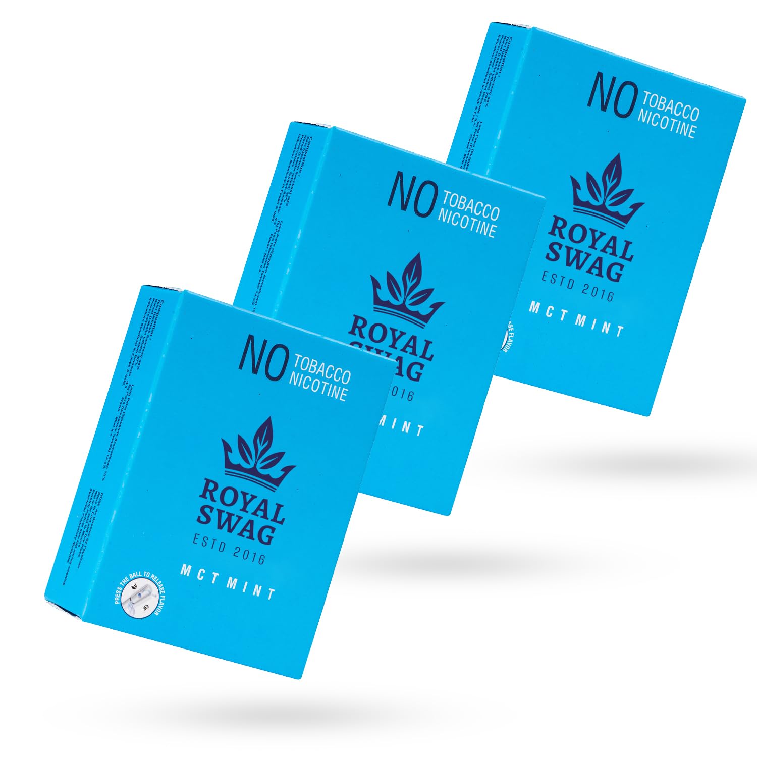 ROYAL SWAG Mint Herbal Wellness Sticks | Tobacco Free & Nicotine Free | Ayurvedic Herbal Blend with Refreshing Mint Flavor | 3 Packs x 10 Sticks | Total 30 Sticks-image-12
