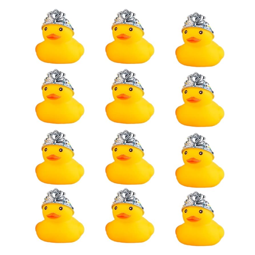 王冠アヒル　ラバーダック Amazon.co.jp: ゴム製 アヒル お風呂 アヒル おもちゃ 幼児