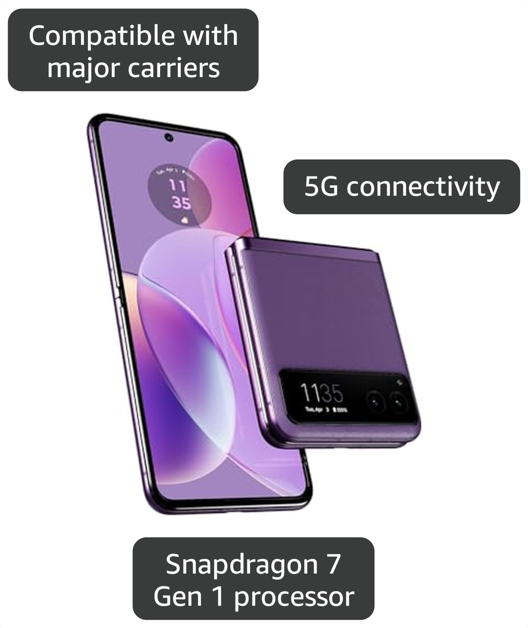 Amazon.com: Motorola razr | 2023 | Unlocked | Made for US 8/128
