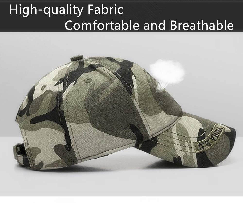 Cappello Da Baseball Mimetico US DNC Night Desert Man - Foto 8