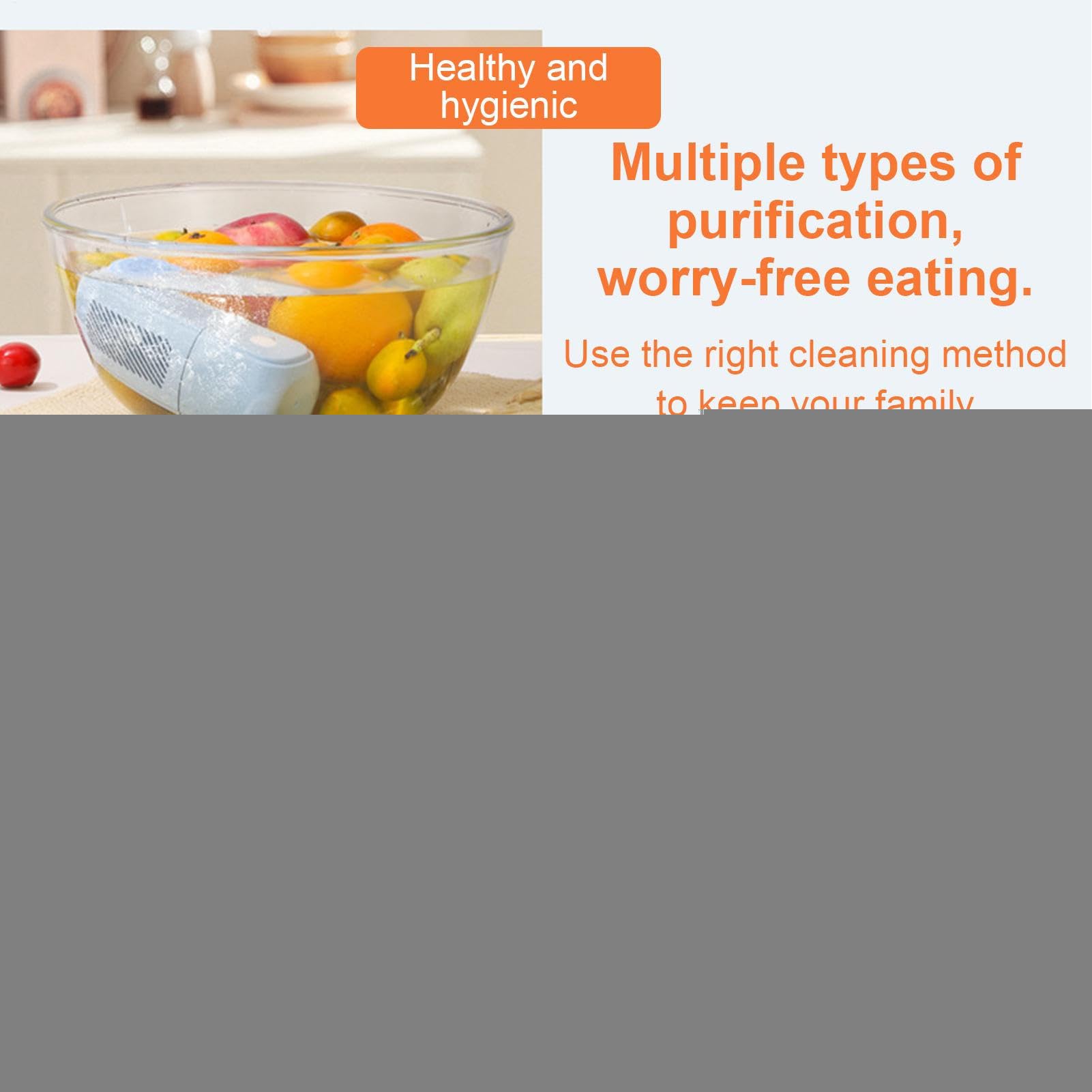 Frutta e verdura Lavatrice Frutta e Verdura Purificatore Cleaner Rondella