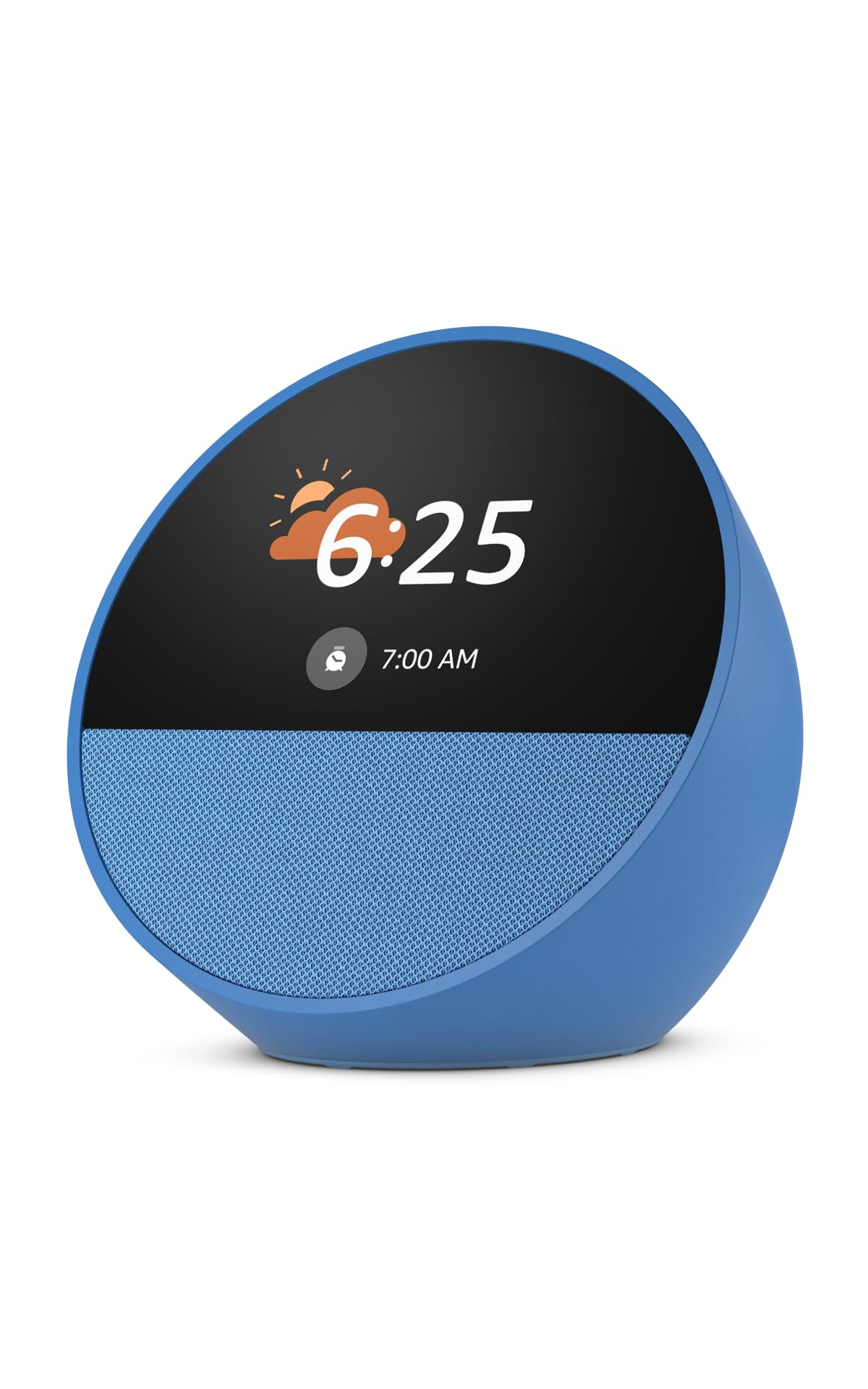 Amazon Echo Spot (latest model), Smart alarm clock with vibrant