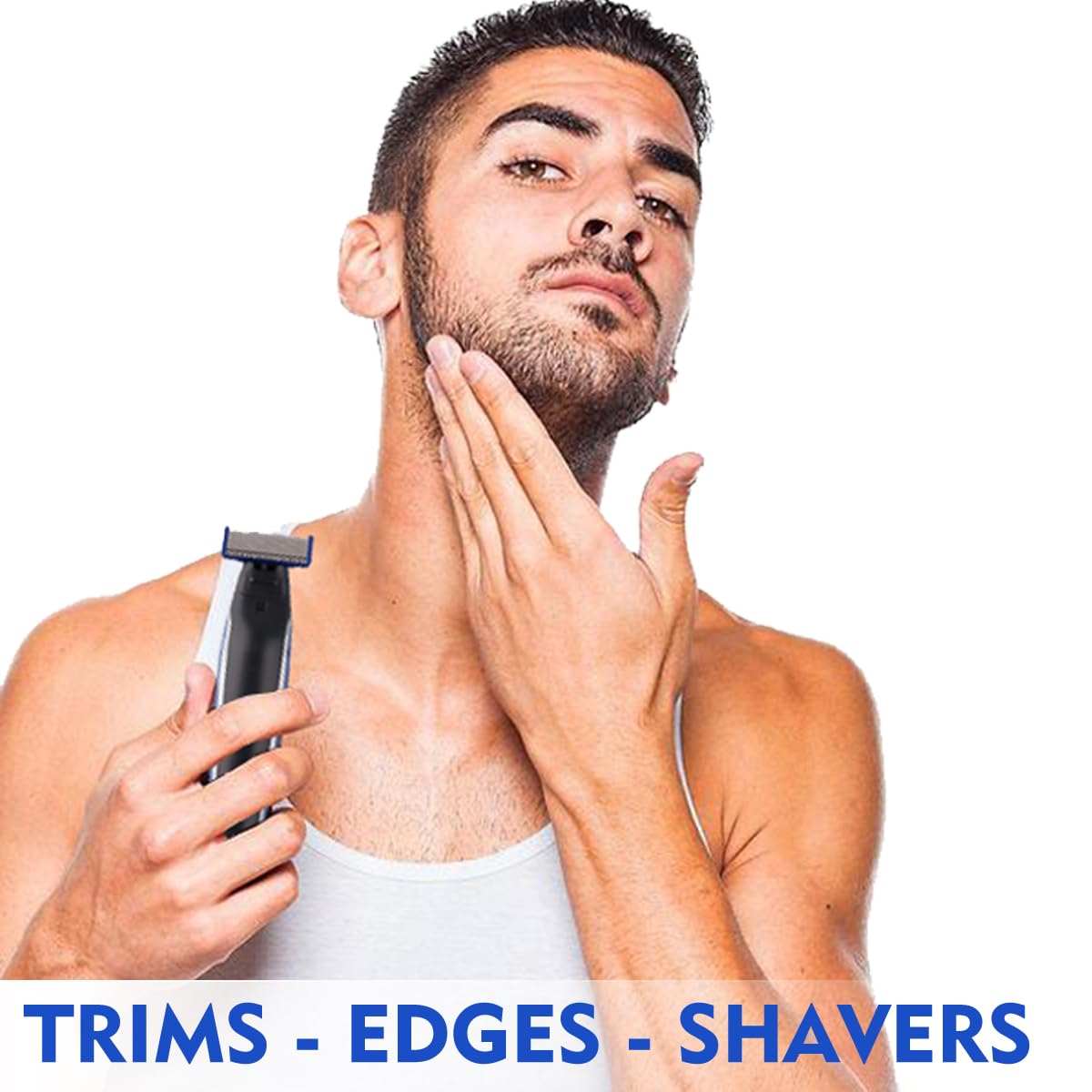 4 Pack Replacement Heads for Rechargeable Shaver Solo Trimmer Micro and Touches Replacement Cutter Head Include 2 Clean Brush