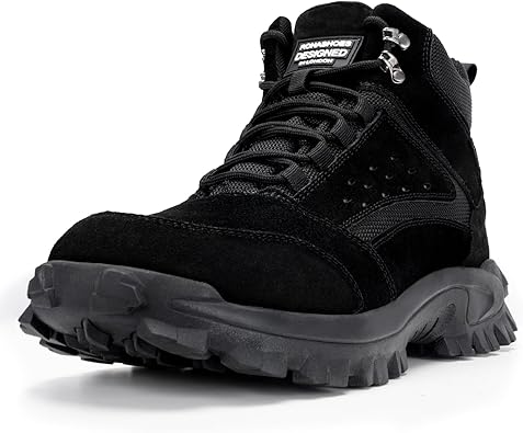 Steel Toe Boots for Men Women Comfortable Lightweight Work Boots for Men Industrial Construction Boot Non Slip Work Shoes