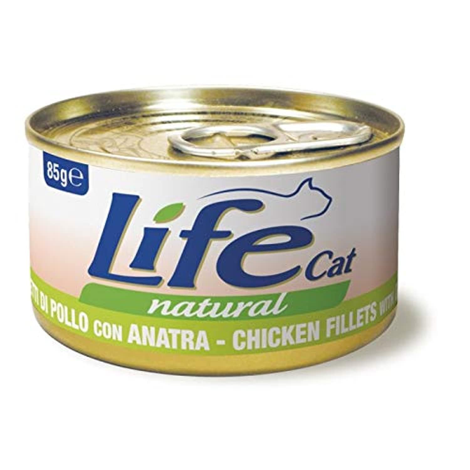 Life Cat Natural Kurczak z Kaczką, puszka 85g