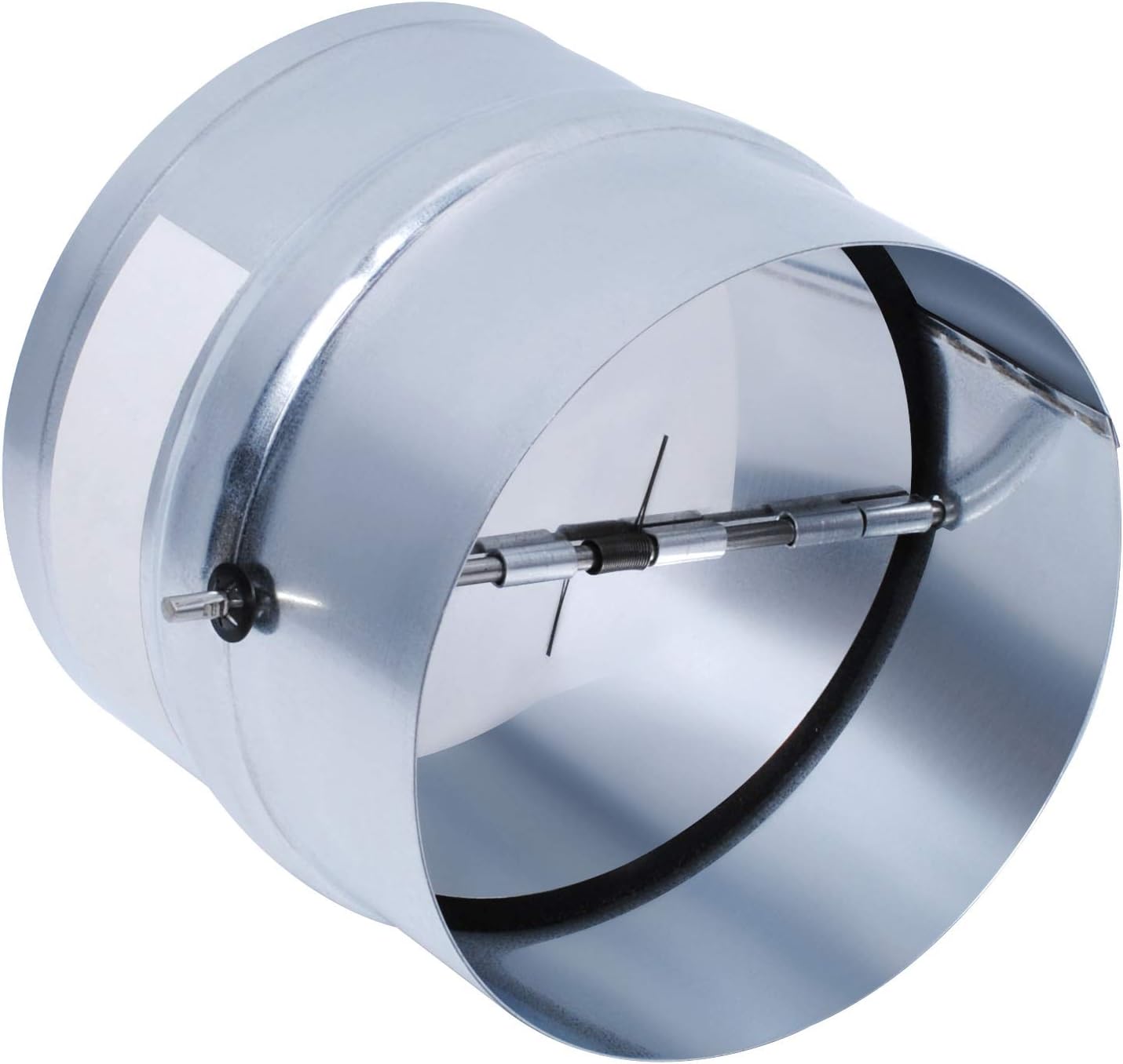 4" Backdraft Damper, Balancing Barometric Damper, Backdraft Butterfly