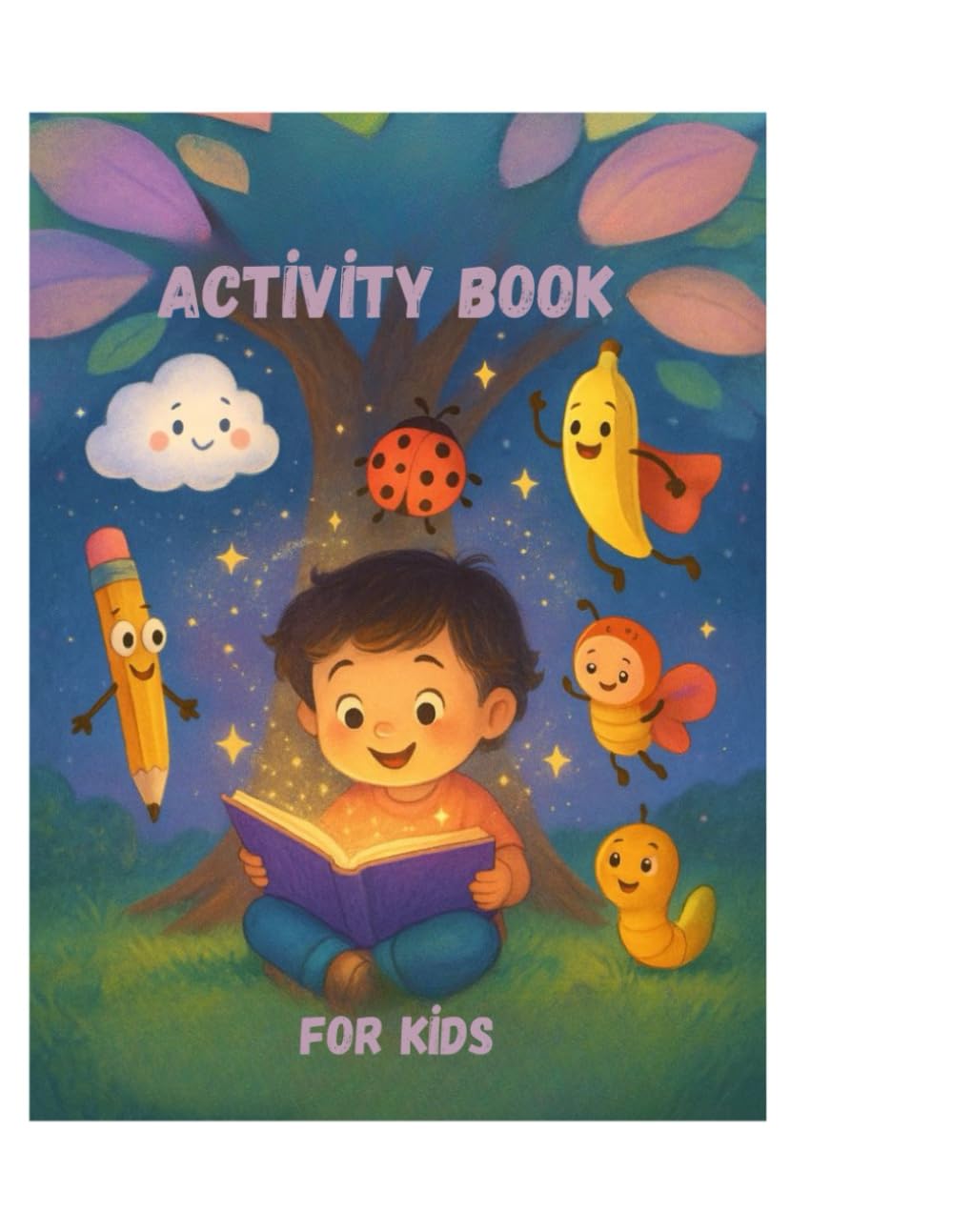 KİDS ACTİVİTY BOOK: Fun Learning, Coloring, Tracing & Numbers