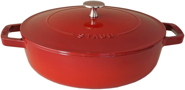 激安通販の STAUB チェリー ブレイザーソテーパン 24cm 調理器具 - www
