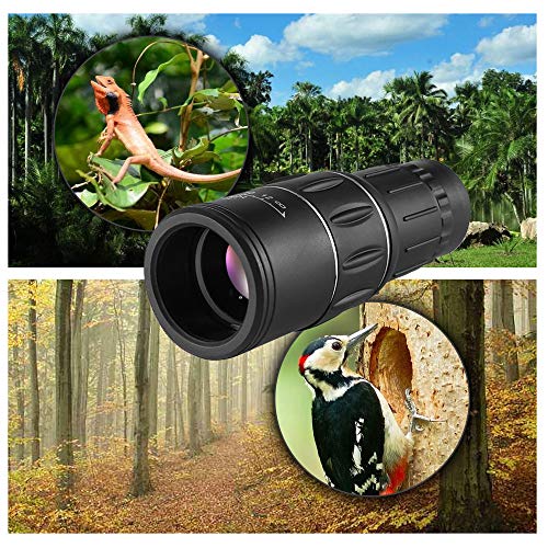 Yorten 16x52 Telescópio Monocular de Alta Potência e Foco Duplo Ao Ar Livre Portátil Portátil Ultra