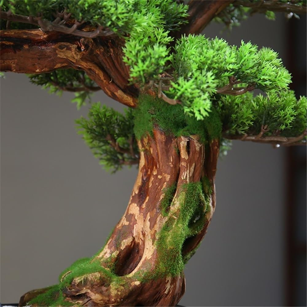 Artificielle Bonsaï Grande Plante Artificielle décorative for Salon, entrée, Paysage, cyprès Artificiel, bonsaï Plante Artificielles