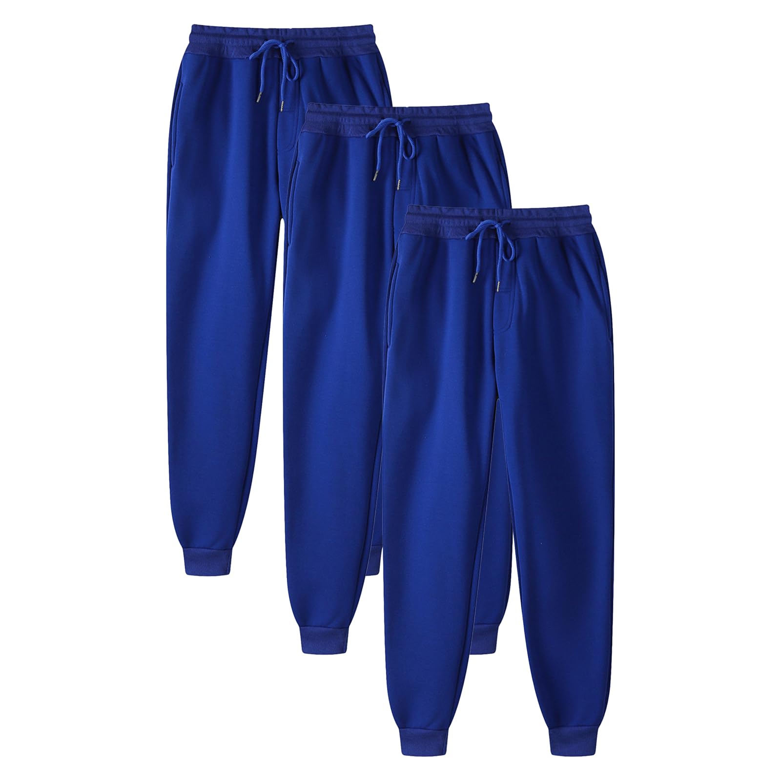 Generisch Jogginghose Damen High Waist Baggy Barrel Hose | Lockere Passform, elastischer Bund mit Kordelzug, weicher Sweatstoff, atmungsaktiv, für Casual,Sport & Freizeit geeignet