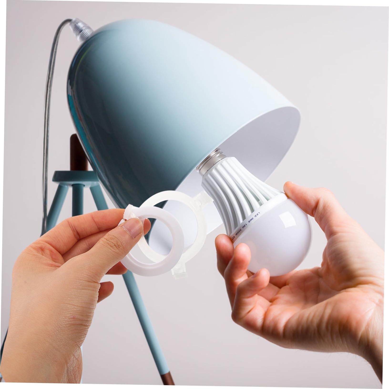 UKCOCO 40pièces Adaptateur De Douille De Lampe Vers Anneaux De Conversion Pour Abat-jours Facile à Installer Et Pratique