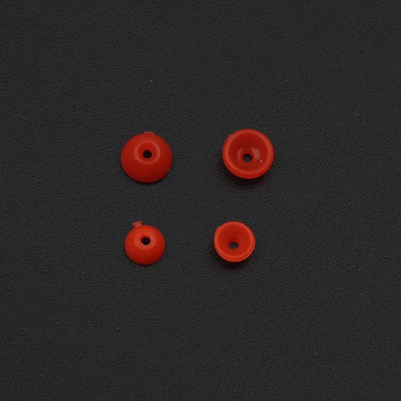 100 piezas stop beads 3mm/4mm para pesca en roca miniatura 5