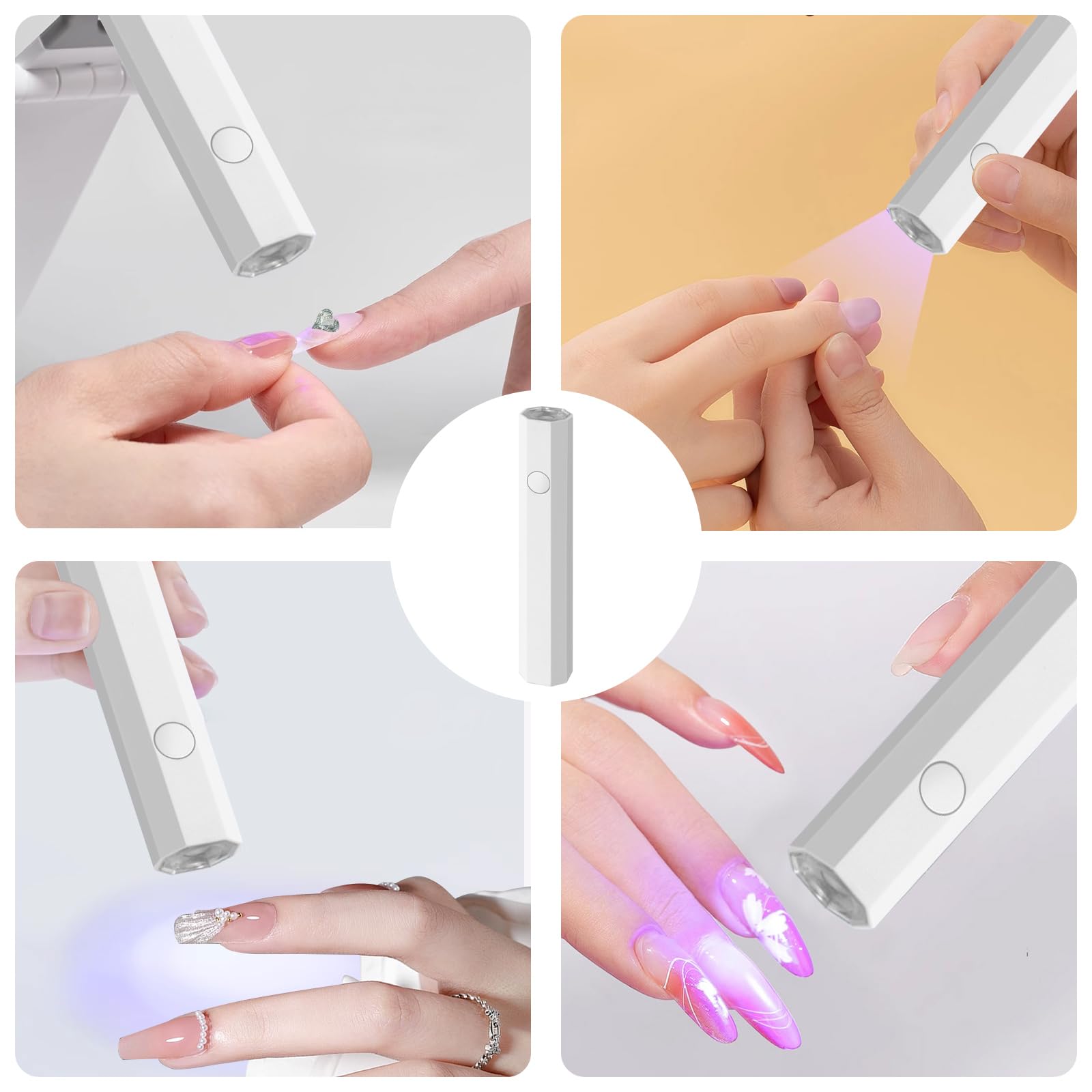 Amazon.co.jp: Coollooda LED UV ネイルライト 硬化ライト 3W ジェル