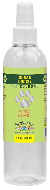 Colônia para Cães Showseason Sugar Cookie com Aroma de Biscoito, Spray 251 mL