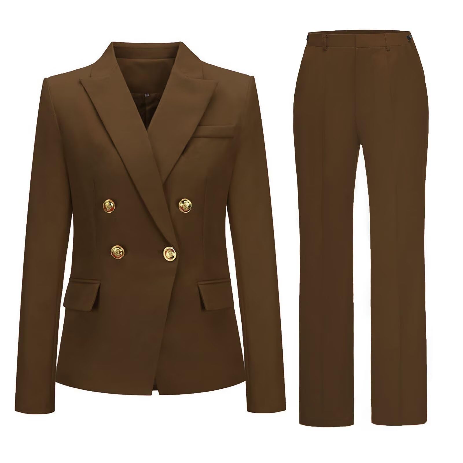 Pant Suits for Women Dressy Womens Suits 2 Piece Set Business Blazer Sets Women 2 Piece Outfits