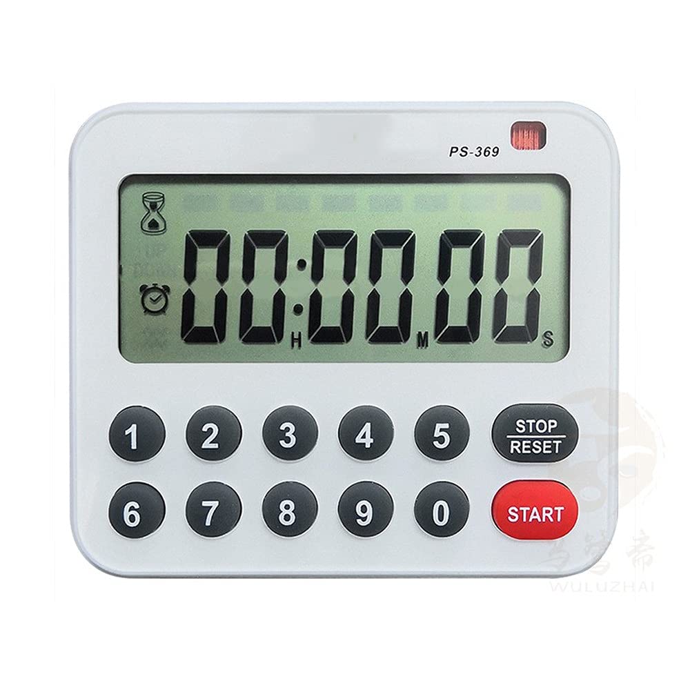minutnik, Portable Digital Screen Kitchen Timer Large Display Square Cooking Count Up Countdown Alarm Clock Tools