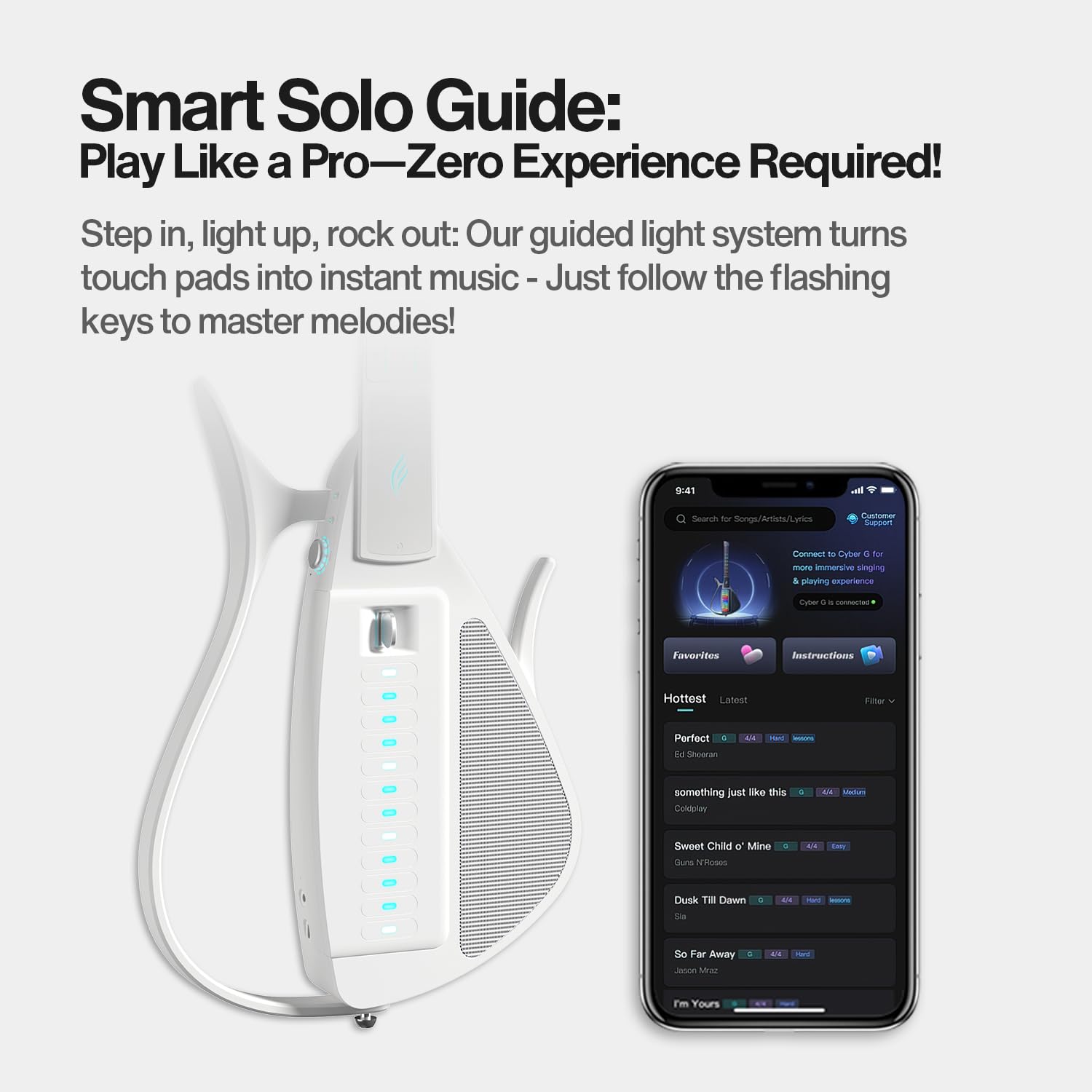 Amazon.com: ENYA Cyber ​​G Guitar Pick Module (Blue