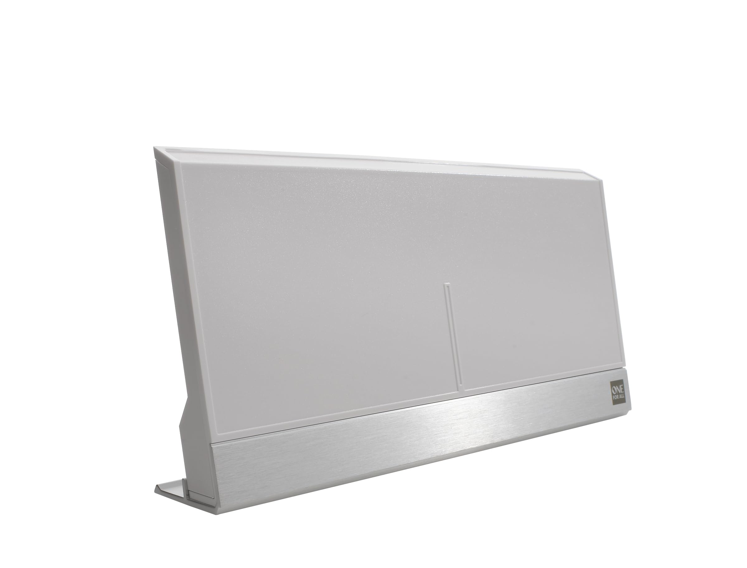 One For All – 3G/4G/5G - Bloque Les signaux – Antenne TV intérieure amplifiée – Full HD TV Ready – Signal Clear Technology – Distance aux émetteurs 0 – 25 km – SV9386-5G