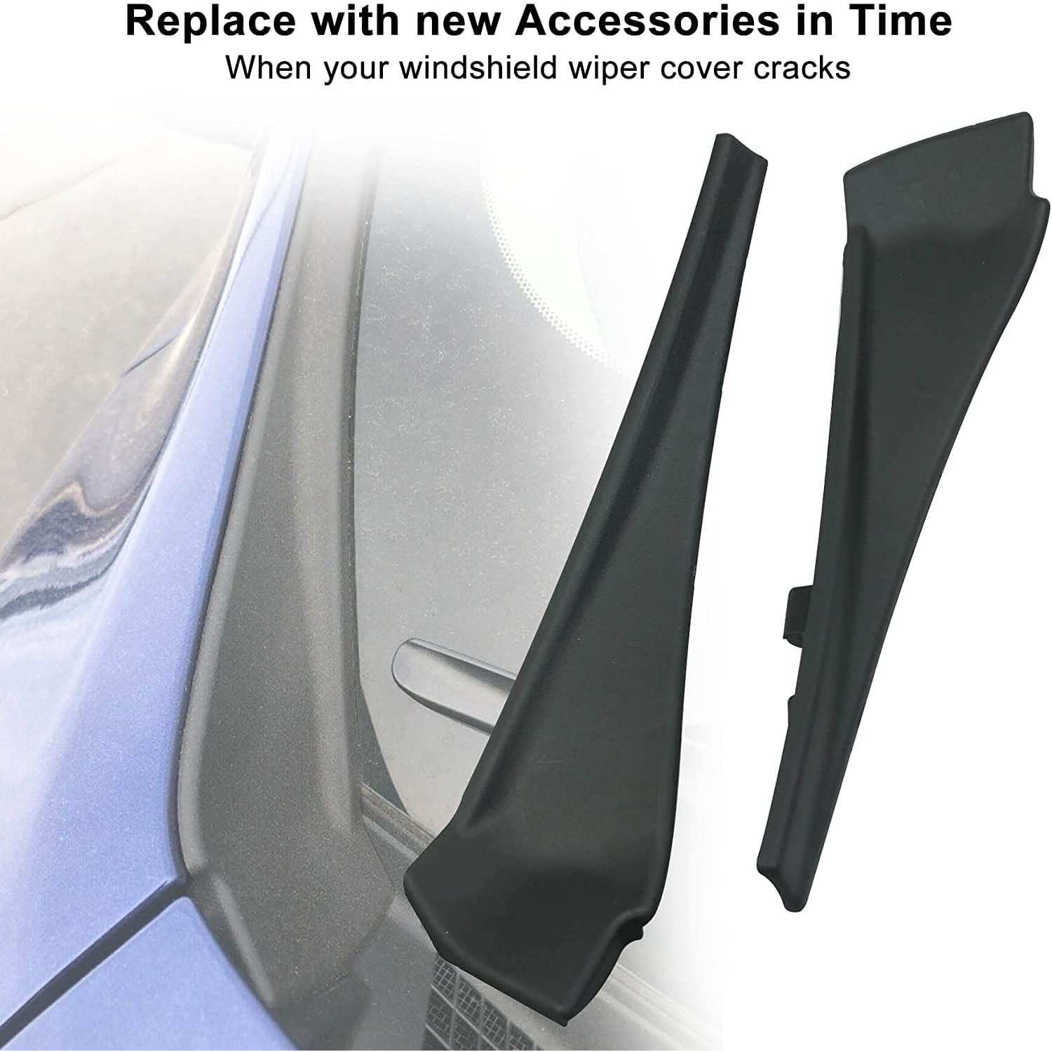 Amazon.co.jp: 車 フロント フロントガラス ワイパー アーム カウル