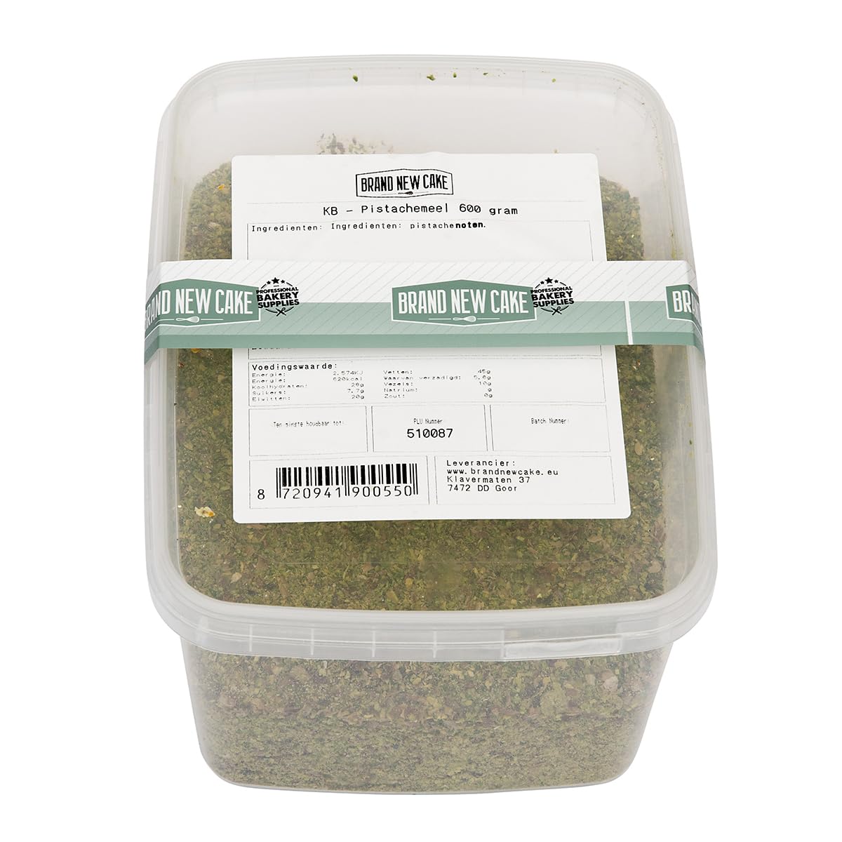 Poudre de Pistache 600g - BrandNewCake | Idéal pour Pâtisserie et Desserts | Ingrédient Naturel et Savoureux