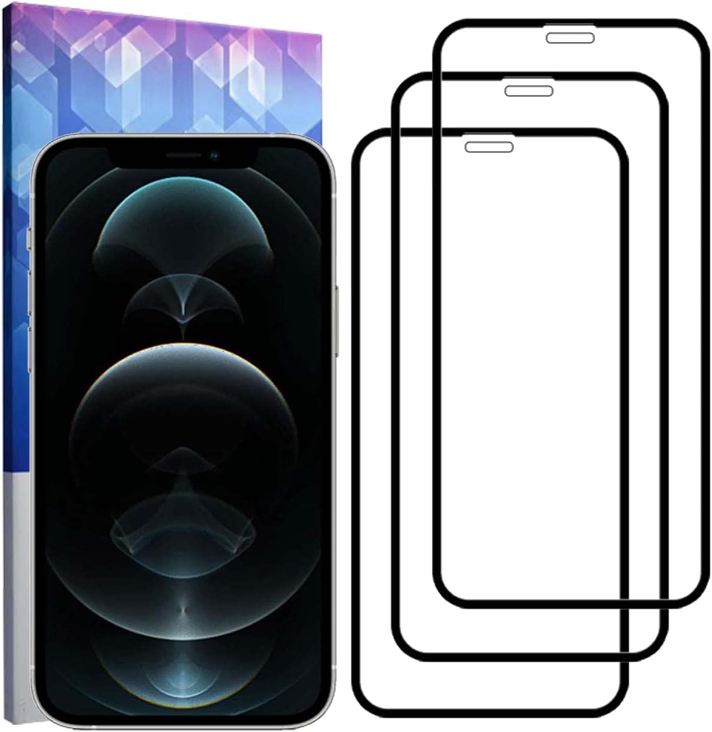 EdgetoEdge Screen Protector Compatible with iPhone 12 Pro