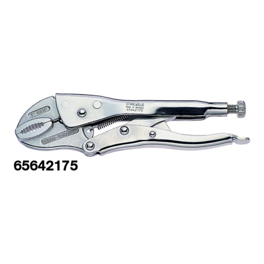 Stahlwille 65642145 6564 Chrome Vanadium Self Grip Wrench, 145mm Length - Image 4