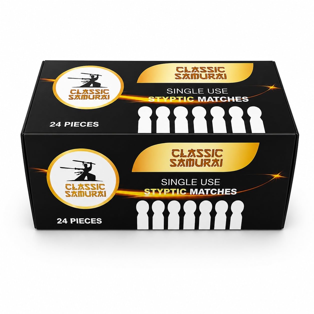 Styptic Sticks for Razor Nicks - 24 Pack (480 Stix) Stops Bleeding Shaving Accessories for Men & Women | Disposable, Sanitary, & Fragrance-Free | Ideal for Barbers, Salons, Travel or Personal