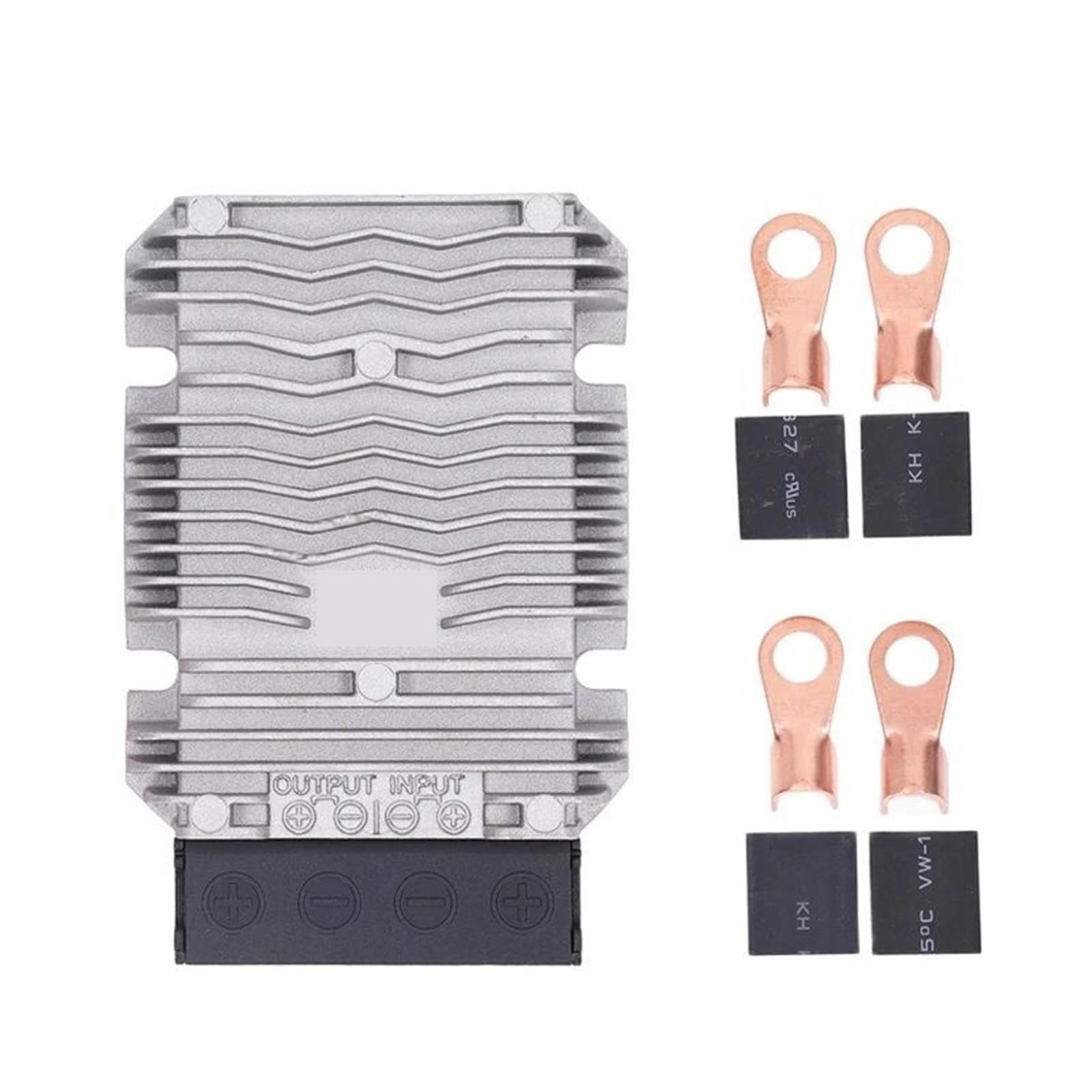 Convertitore regolatore riduttore di tensione DC 24V 36V 48V a 12V/13,8V 50A 60A for golf cart e auto da golf.(50A,48V(30-60V),12V)